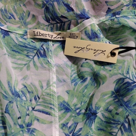 LIBERTY Love Beach Cover Up Plus Size New - Picture 5 of 5